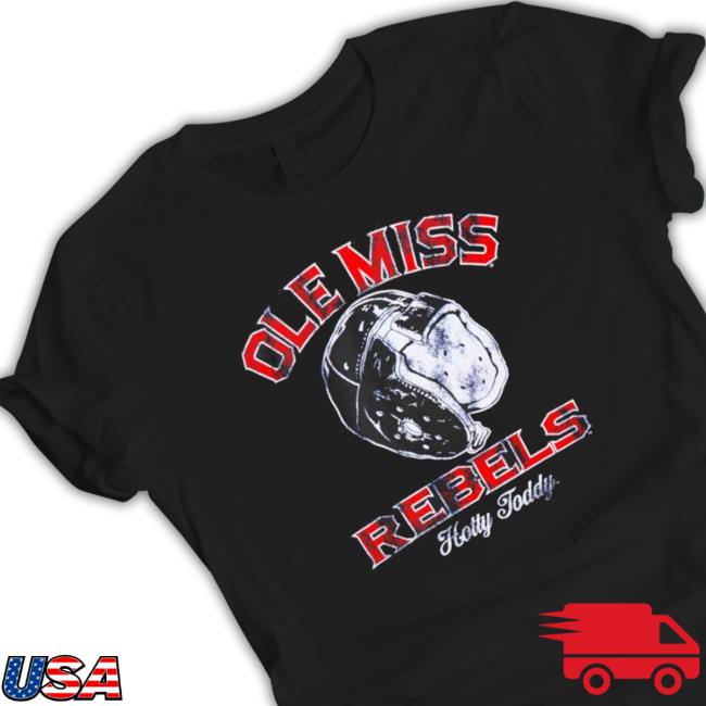 Official Ole Miss Rebels Helmet Hotty Today Tee Shirt