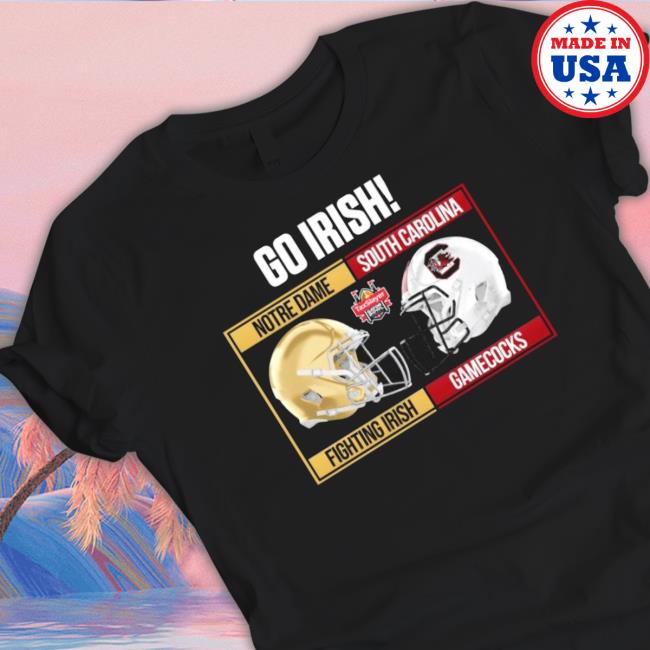 Go Irish 2022 Gator Bowl Notre Dame Fighting Irish Vs South Carolina Gamecocks Sweatshirt