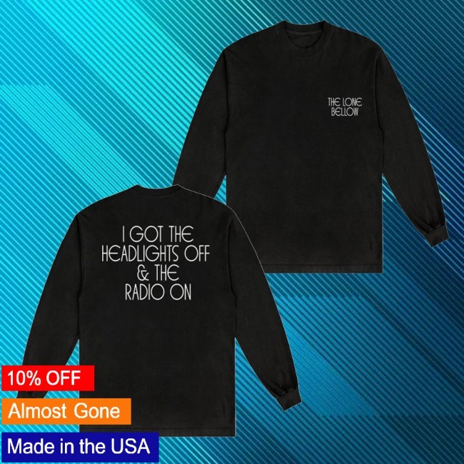Official The Lone Bellow Merch Headlights Shirts