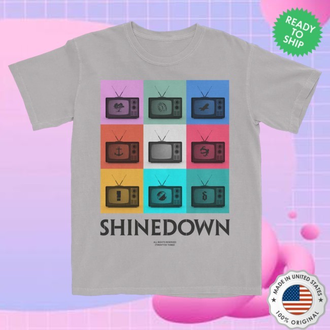 Shinedown Merch Store Tv Discography Tee Shirt