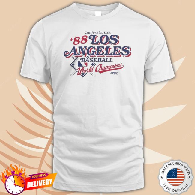 Original Los Angeles Angels Baseball ’88 World Champions California, Usa Shirts