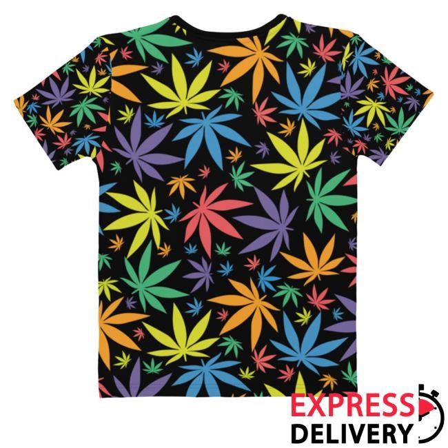 Toke-Joints Store Toke Skull + Rainbow Weed All-Over Women's T-Shirt,Hoodie,Sweatshirt