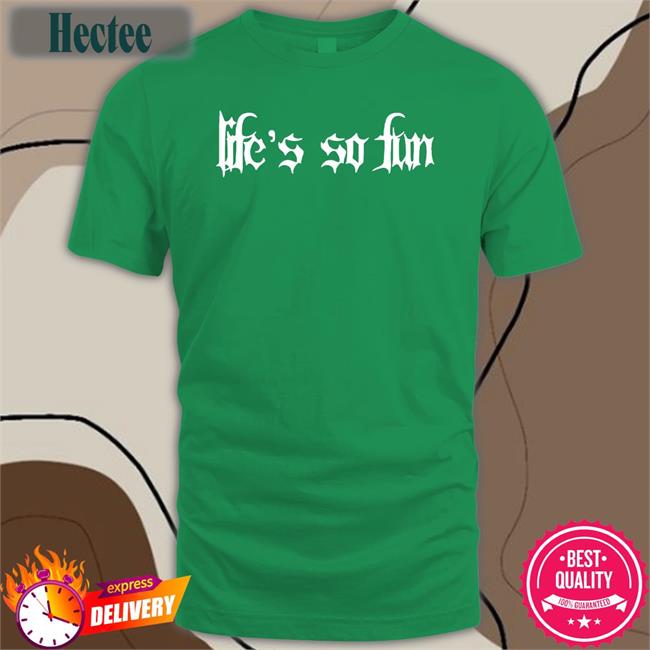 Whereismuna Life's So Fun Sweatshirt