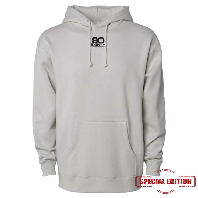 Official 80Eighty Merch 80Eighty® Ashen Crewneck Sweatshirt 80 Eighty