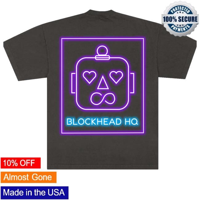 New Kids On The Block Merch Shop Store Blockhead Hq Tank Top