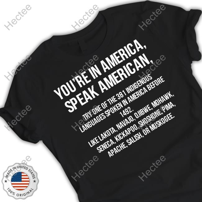 Comrade Sisko You're In America Speak American Try One Of The 381 Indigenous Shirts