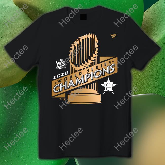 Houston Astros Fanatics Branded 2022 World Series Champions Big & Tall Parade Shirt