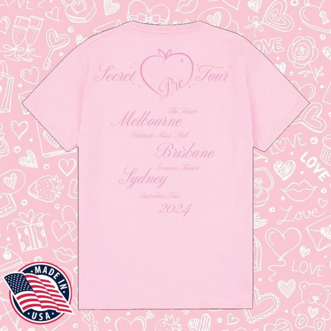 Peach Prc Store Merch Butterfly Tour Hoodie