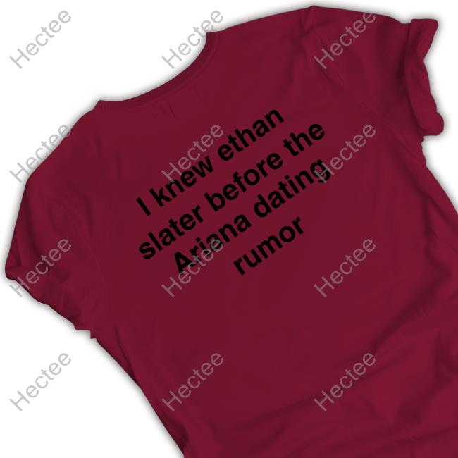 Julia Mouiinmarius I Knew Ethan Slater Before The Ariana Dating Rumor Long Sleeve T Shirt