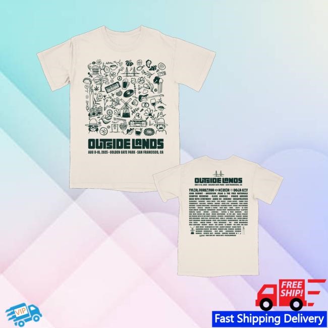 Outside Lands Shop Merch Store Icon Event Hoodie Sweatshirt