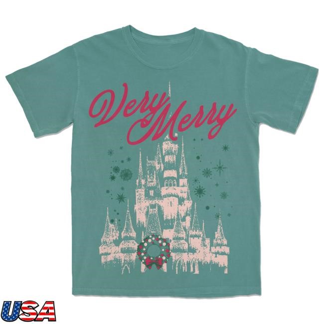 Lostbrostradingco Merch Very Merry Tee (Comfort Colors) Shirts