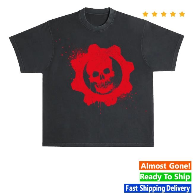 Gear Xbox Merch Shop Gears Of War Crimson Omen T Shirt