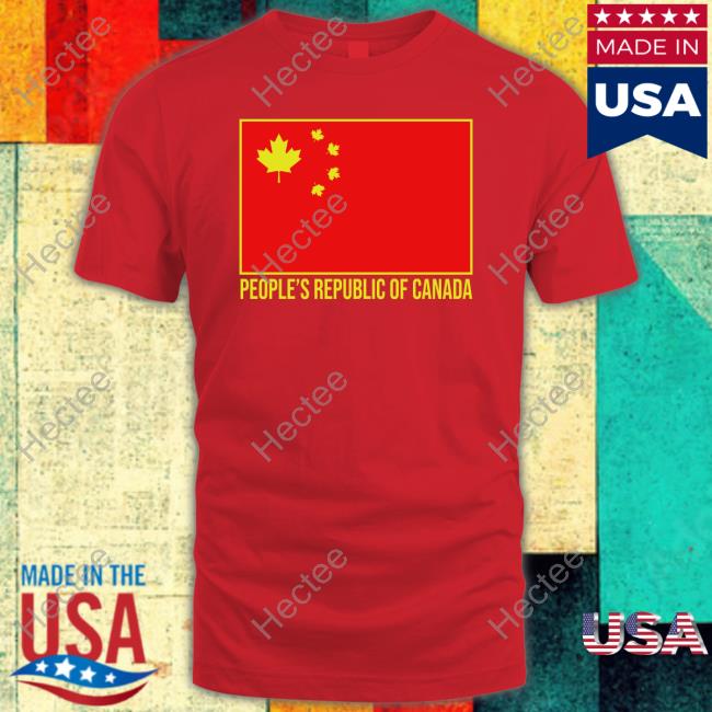 People's Republic Of Canada Chinese Flag Tee