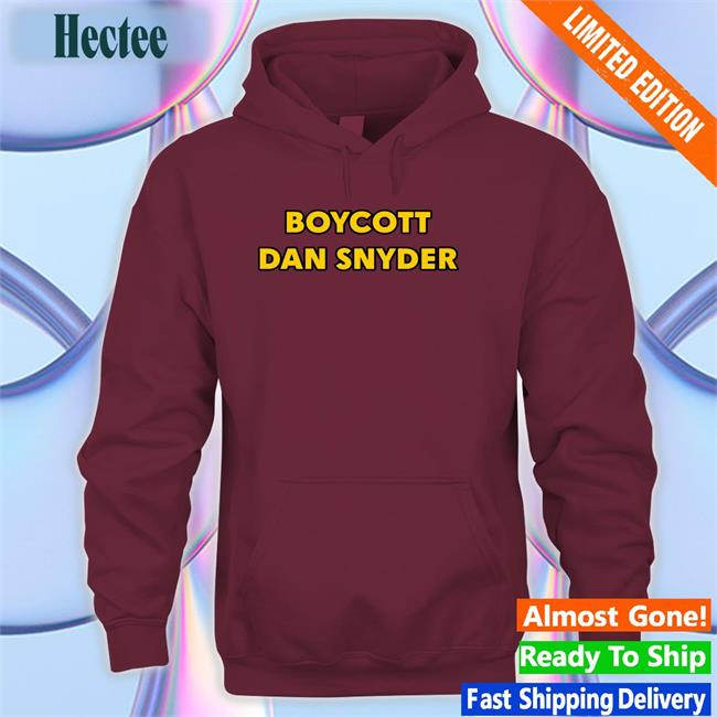 Boycott Dan Snyder Long Sleeve Tee Shirt