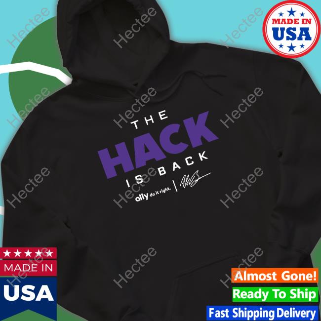 Alex Bowman The Hack Is Back Long Sleeve T Shirt Abrinc Shop