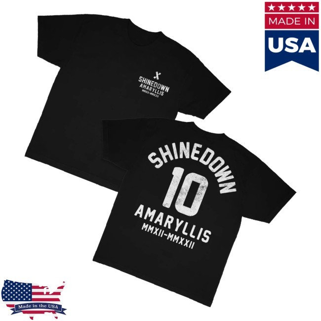 Shinedown Merch Store Amaryllis X Shirts