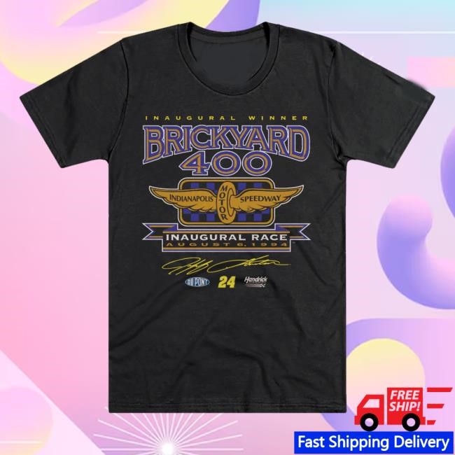 Homefield Apparel Merch Shop Store Official 1994 Brickyard 400 Jeff Gordon Retro Tee