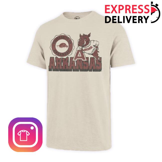 Official Arkansas Razorbacks Bottom Line '46 Scrum S/S Classic Shirt