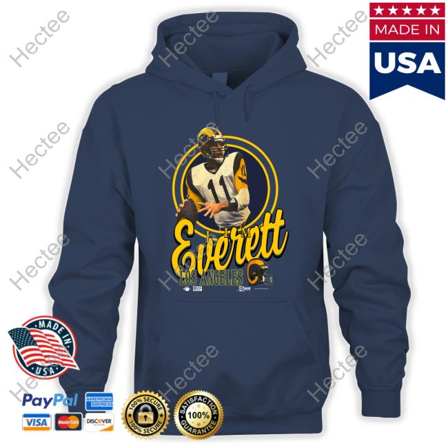 Vintage Los Angeles Rams Jim Everett Salem New Shirt