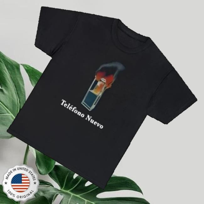 El Último Tour Del Mundo Merch Burning Telephone Black Cotton New Shirt