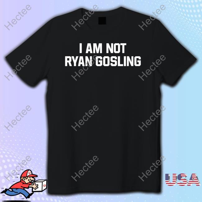 Shitheadsteve Merch I Am Not Ryan Gosling Hooded Sweatshirt