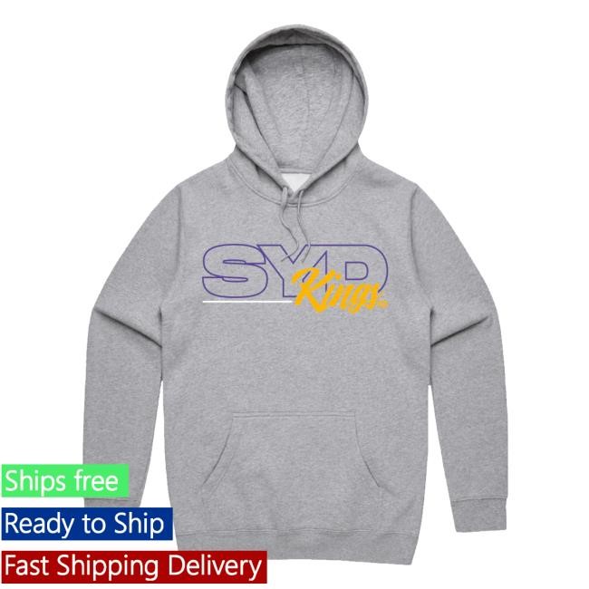 Sydney Kings Nbl25 Script Long Sleeve T Shirt