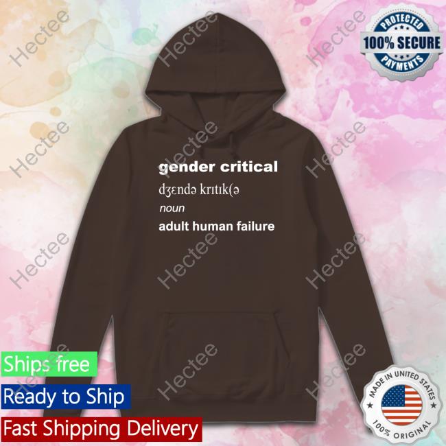 Realfatapollo Definition Gender Critical Noun Adult Human Failure New Shirt Sex Matters