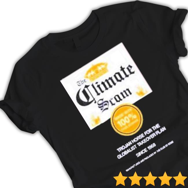 Wide Awake Media Climate Scam Trojan Horse For The Globalist Takeover Plan Shirts