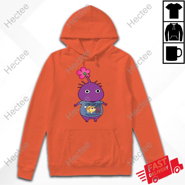 Happycrumble Purple Pikmin Wearing If You Can't Run With The Big Dogs Stay On The Porch Shirts
