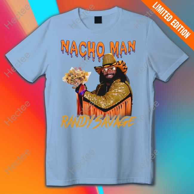 The Good Shirts Store Nacho Man Randy Savage Crewneck Sweatshirt