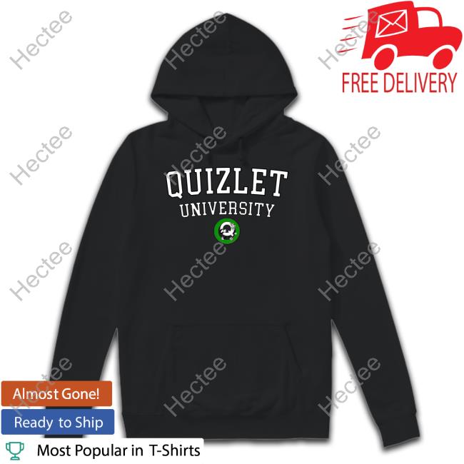Sweetea Merch Quizlet University Long Sleeve Tee Sweetea Merch Quizlet University Hoodie