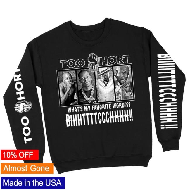 Control Industry Merch Store Too Short "Favorite Word" Shirts
