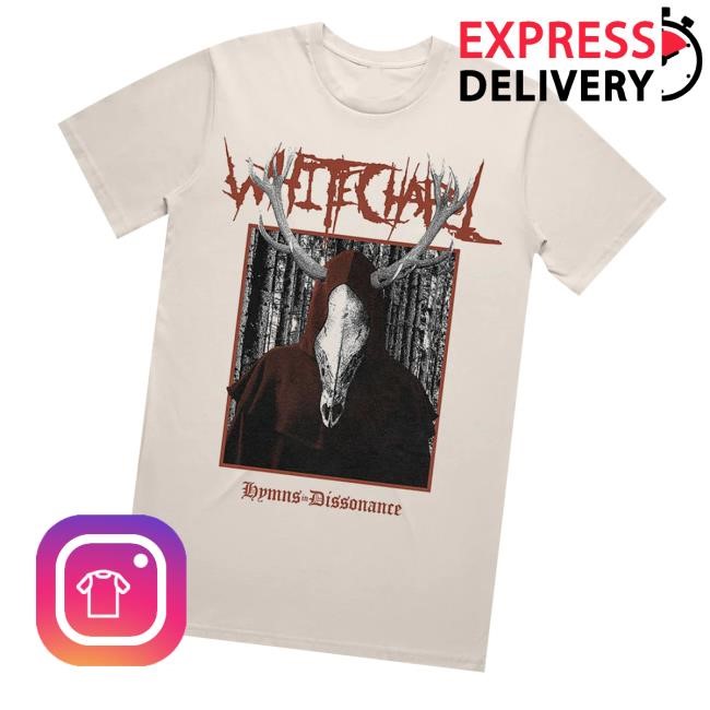 Whitechapel Merch Store Cult Woods Bone Crewneck Sweatshirt