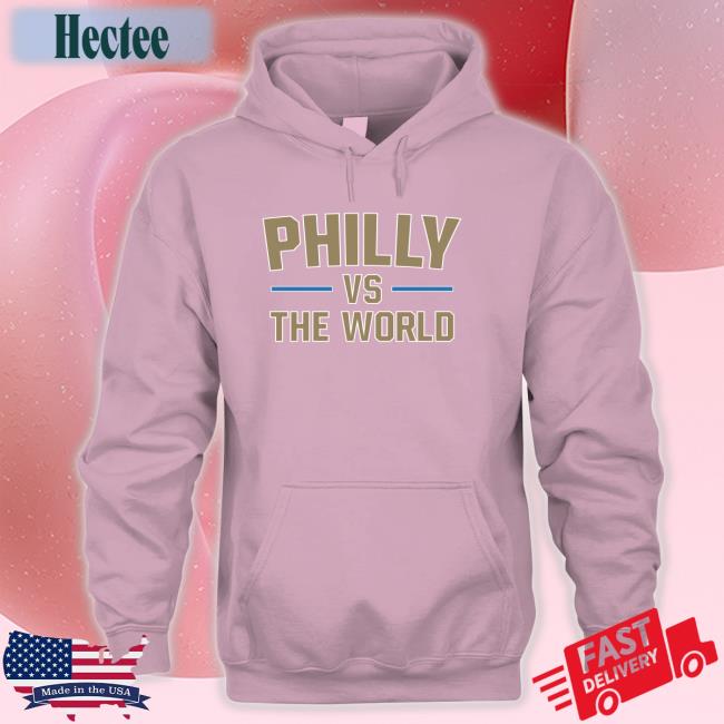 Barstoolsports Philly Vs The World Tee Shirt Barstoolsports Store The Union MLS Cup Philly Vs The World Tee