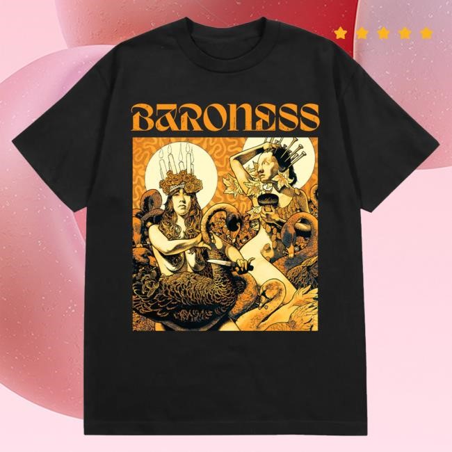 Official Baroness Official Store Baroness Yellow Funny Shirt