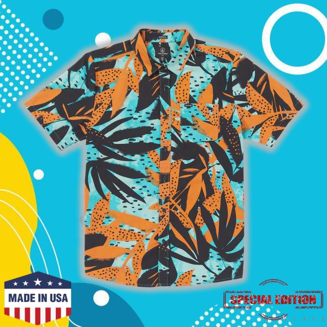Waterside Floral Tigerlily Shirt