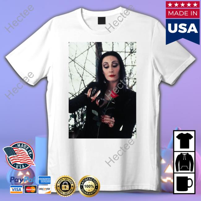 Morticia Addams Anjelica Huston Sweatshirt