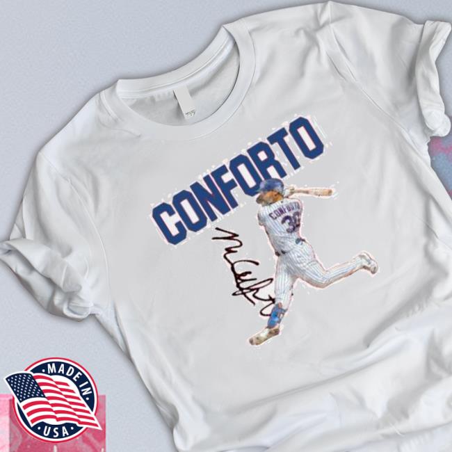 Michael Conforto Signature Baseball Tee Shirt