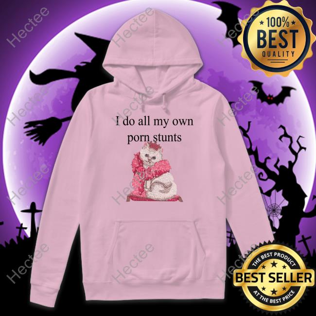 I Do All My Own Porn Stunts Hoodie