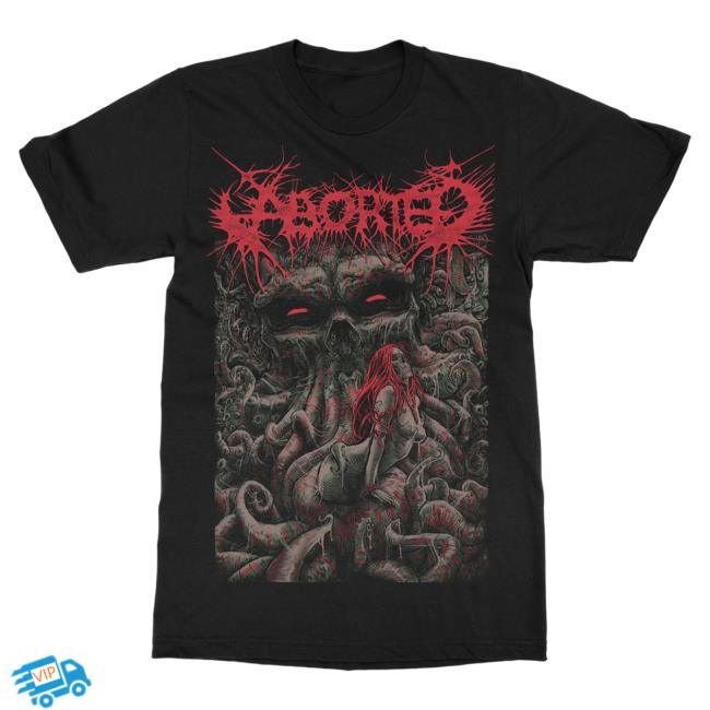 Official Indie Merch Store Shop Aborted "Godmachine V2" Shirts IndieMerchStore