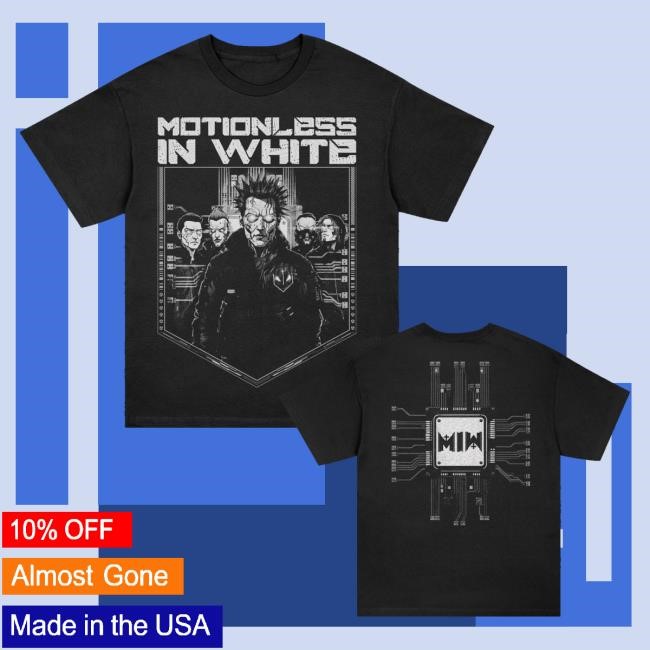 Motionless In White Official Store Cyborg T-Shirt