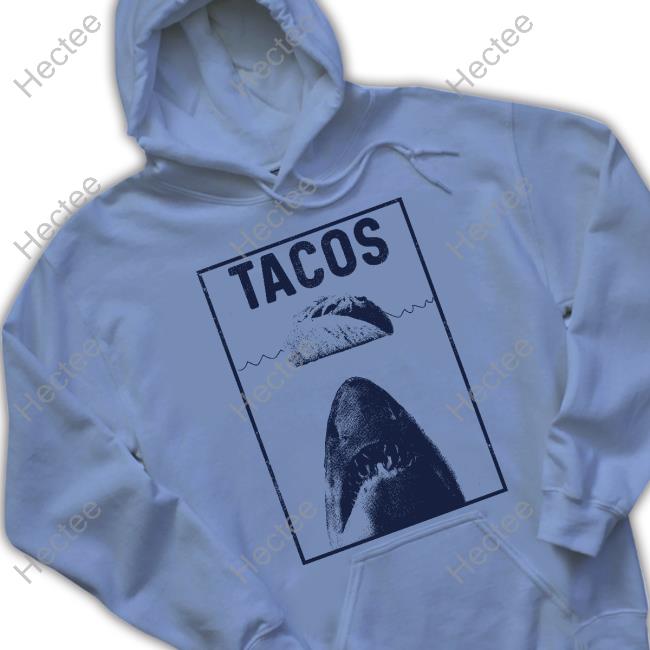 Mavenofmayhem Tacos Shark Long Sleeve Tee Shirt