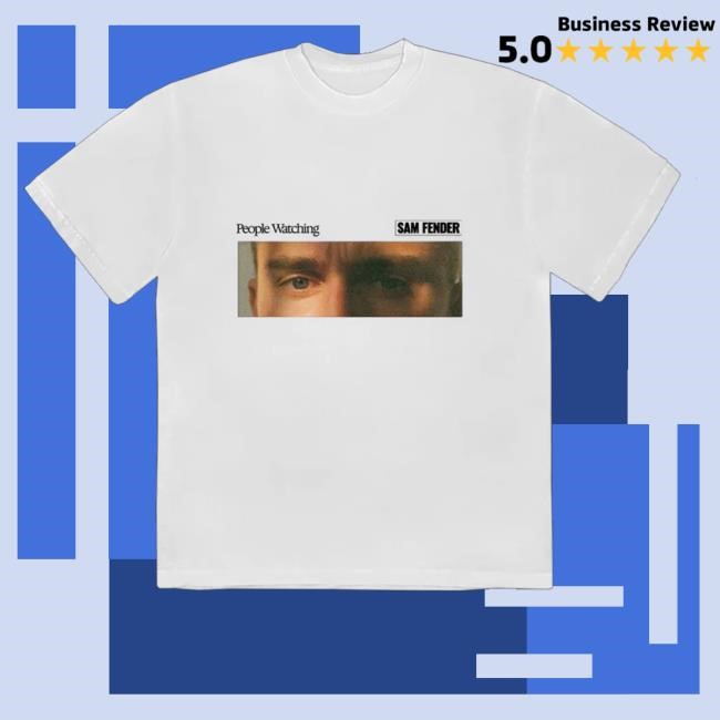 Sam Fender Shop Store Merch Official Sam Fender Uk Tour Dateback White Tee
