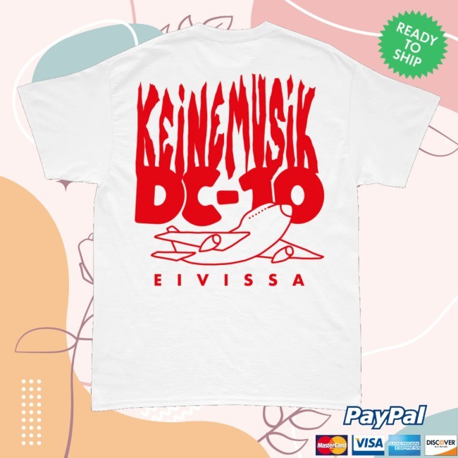 Keinemusik X Dc10 2025 White-Red Tank Top