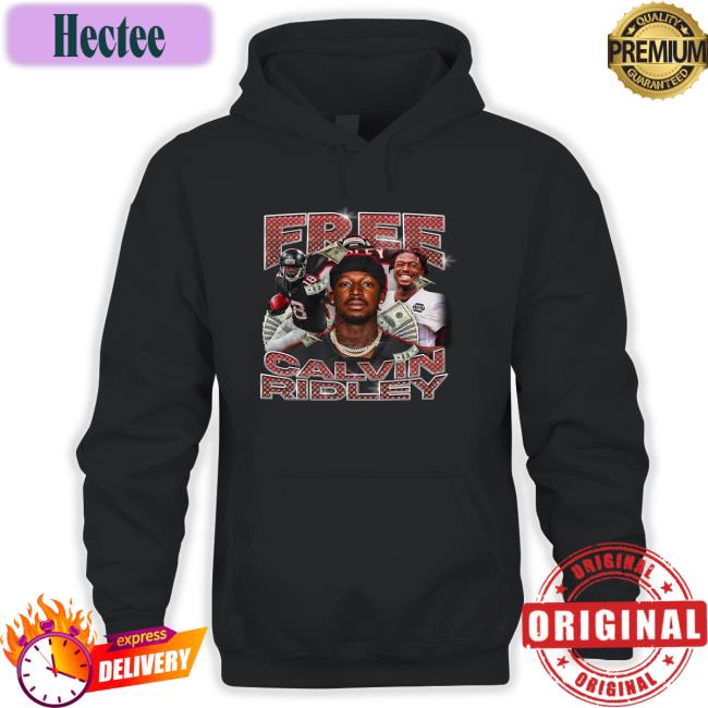 Free Calvin Ridley Long Sleeve Tee Shirt Falcons Rb