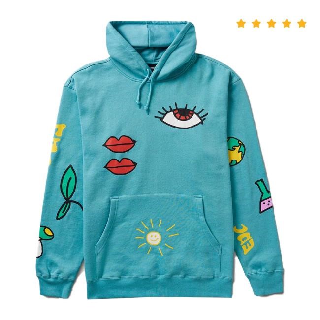 Original Edc Welcome Characters Sweatshirt Insomniac Shop Merch Store
