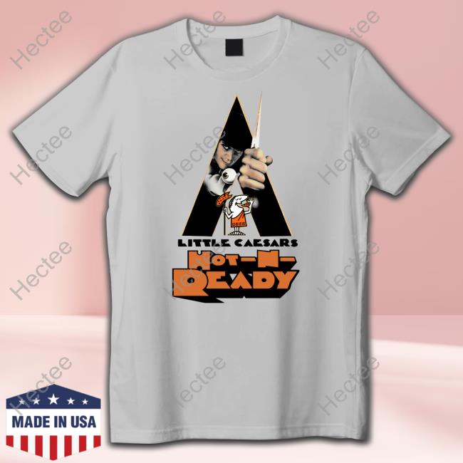 T-Shirt Litte Caesars Hot-N-Ready Clockwork Ready