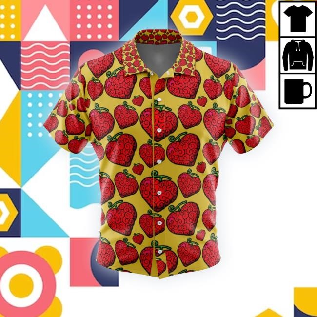 Official One Piece Hawaiian Shirts – Ope Ope No Mi One Piece Hawaiian Shirt