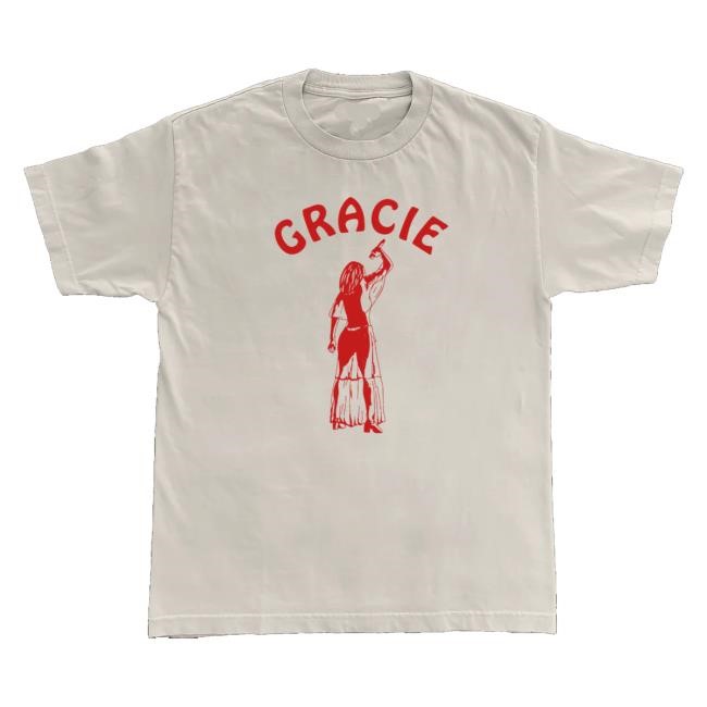 Gracie Abrams Official Store Gracie Illustration Hooded Sweatshirt