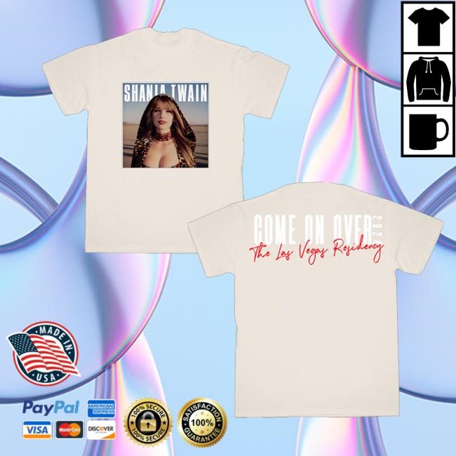 Shania Twain Merch Store Shop Holiday Shania Wolf Tee Shirt